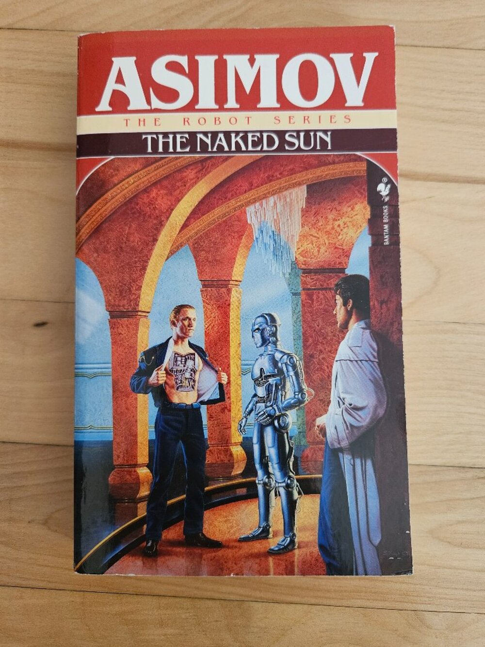 3/$15 Book by Asimov the robot series the naked sun